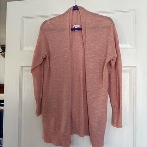 Nine West Blush Open-Front Cardigan